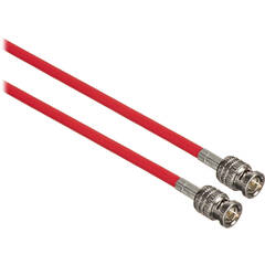 Laird Digital Cinema Flexible Canare L-3CFW RG59 HD-SDI Digital Coaxial Male to Male BNC Cable (6', Blue)