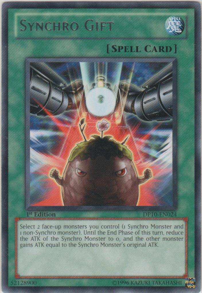 Synchro Gift - DP10-EN024 - Rare - Unlimited Edition