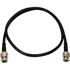 Laird Digital Cinema Mini-RG59 12G-SDI/4K UHD Right-Angle BNC to Right-Angle BNC Cable (Black, 50')