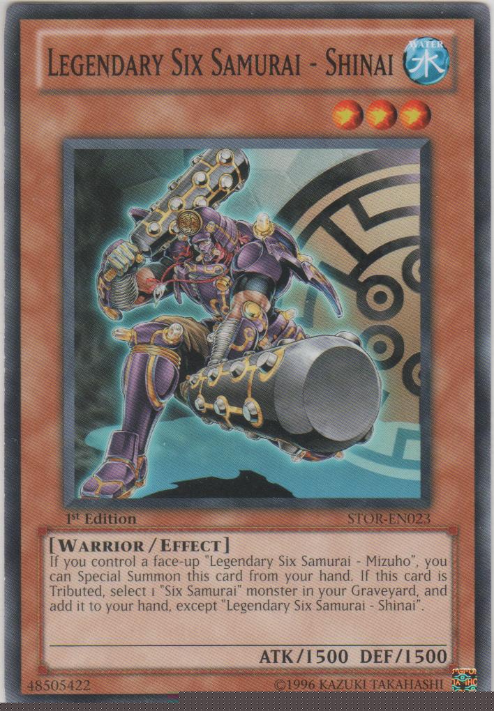 Legendary Six Samurai - Shinai - STOR-EN023 - Common - Unlimited Edition
