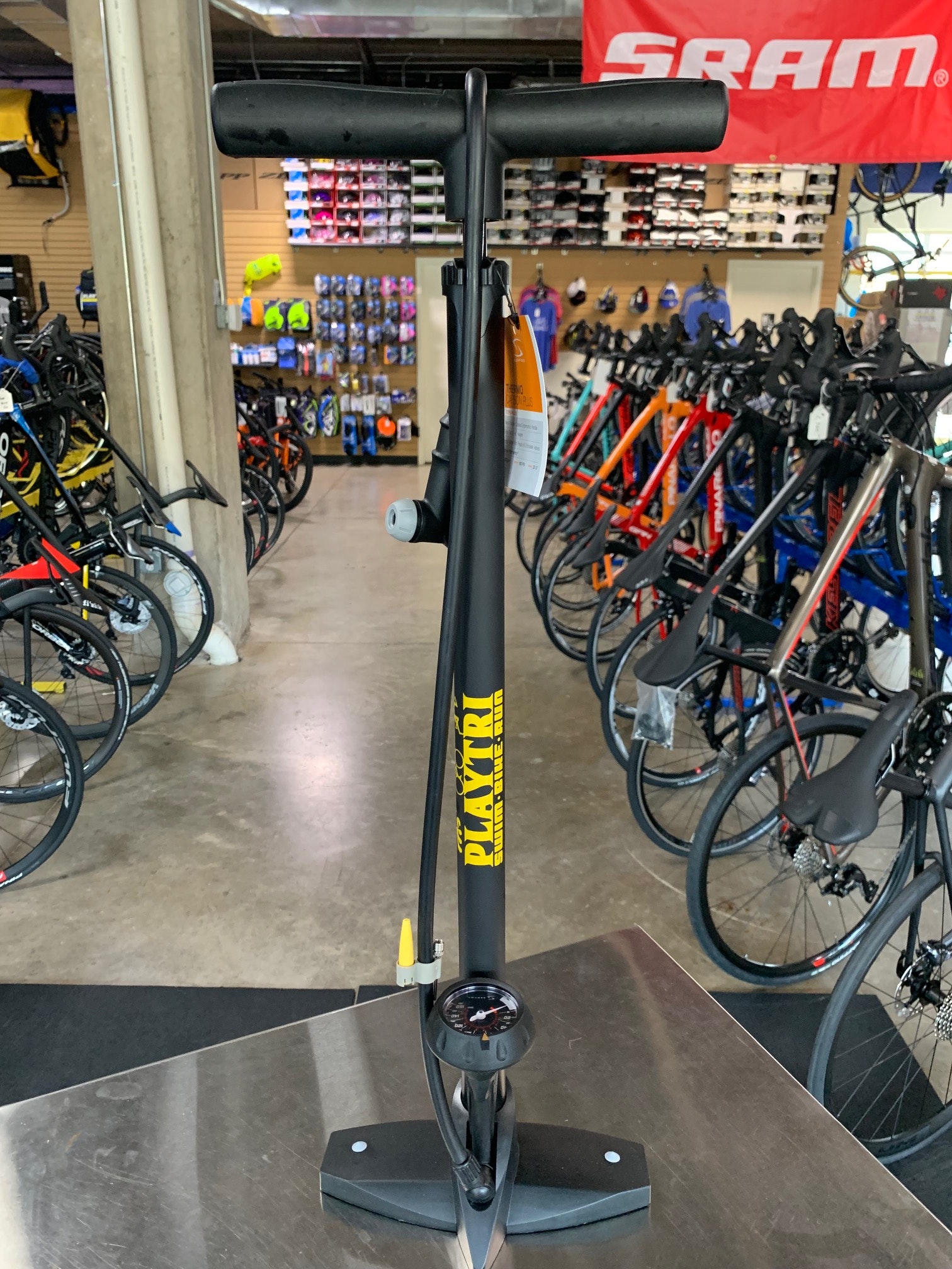 Serfas Playtri Custom Floor Pump