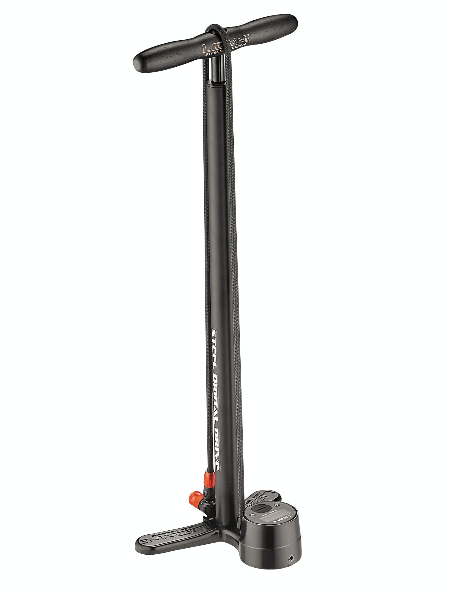 Lezyne STEEL DIGITAL DRIVE Black