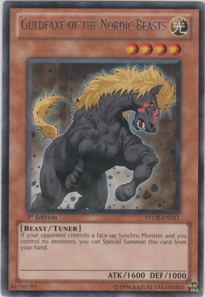 Guldfaxe of the Nordic Beasts - STOR-EN011 - Rare - Unlimited Edition