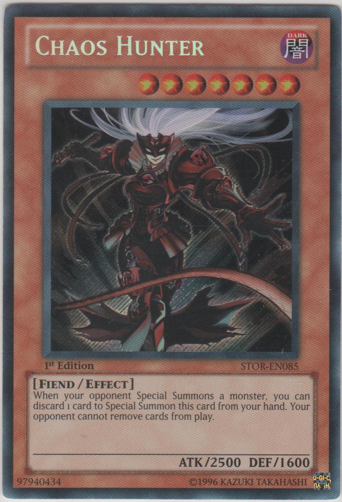 Chaos Hunter - STOR-EN085 - Secret Rare - Unlimited Edition
