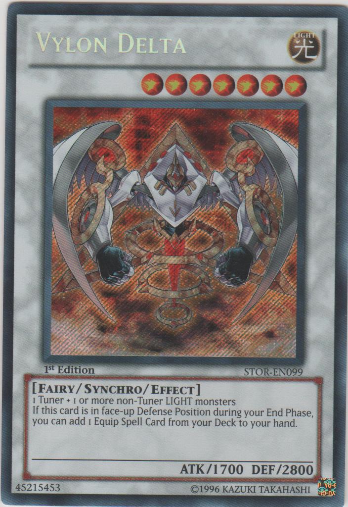 Vylon Delta - STOR-EN099 - Secret Rare - edition illimitee // Storm of Ragnarok - STOR
