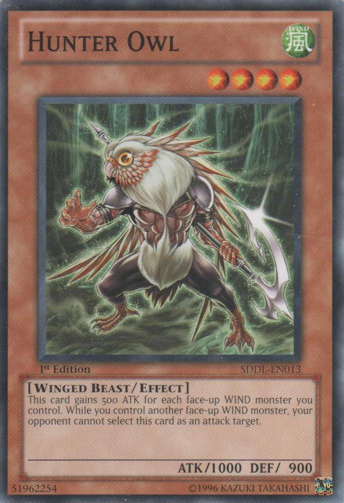 Hunter Owl - SDDL-EN013 - Common - Unlimited Edition