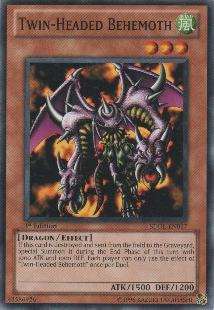 Twin-Headed Behemoth - SDDL-EN017 - Common - Unlimited Edition