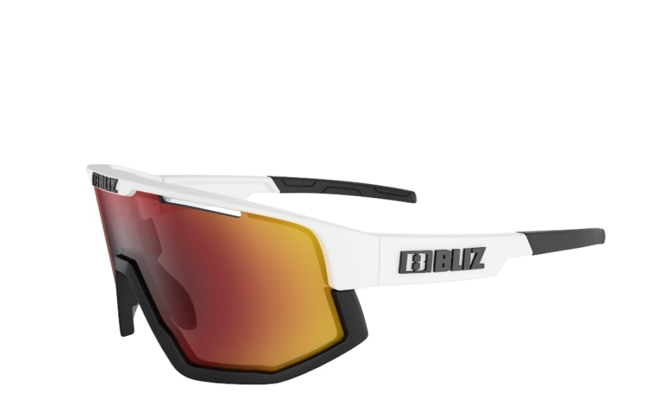 Bliz Fusion Sunglasses Matte White Frame