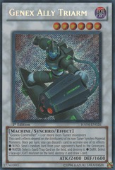 Genex Ally Triarm - HA04-EN026 - Secret Rare - Unlimited Edition