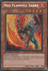 Neo Flamvell Sabre - HA04-EN035 - Secret Rare - Unlimited Edition