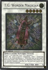 T.G. Wonder Magician - EXVC-EN040 - Ultimate Rare - Unlimited Edition