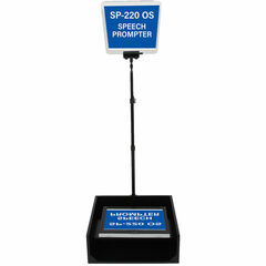 Prompter People Proline Stage Pro 19PR/2HiBright Reversing Teleprompters,D.Amp,2-2F Foot Cables,Flip(Carbon)