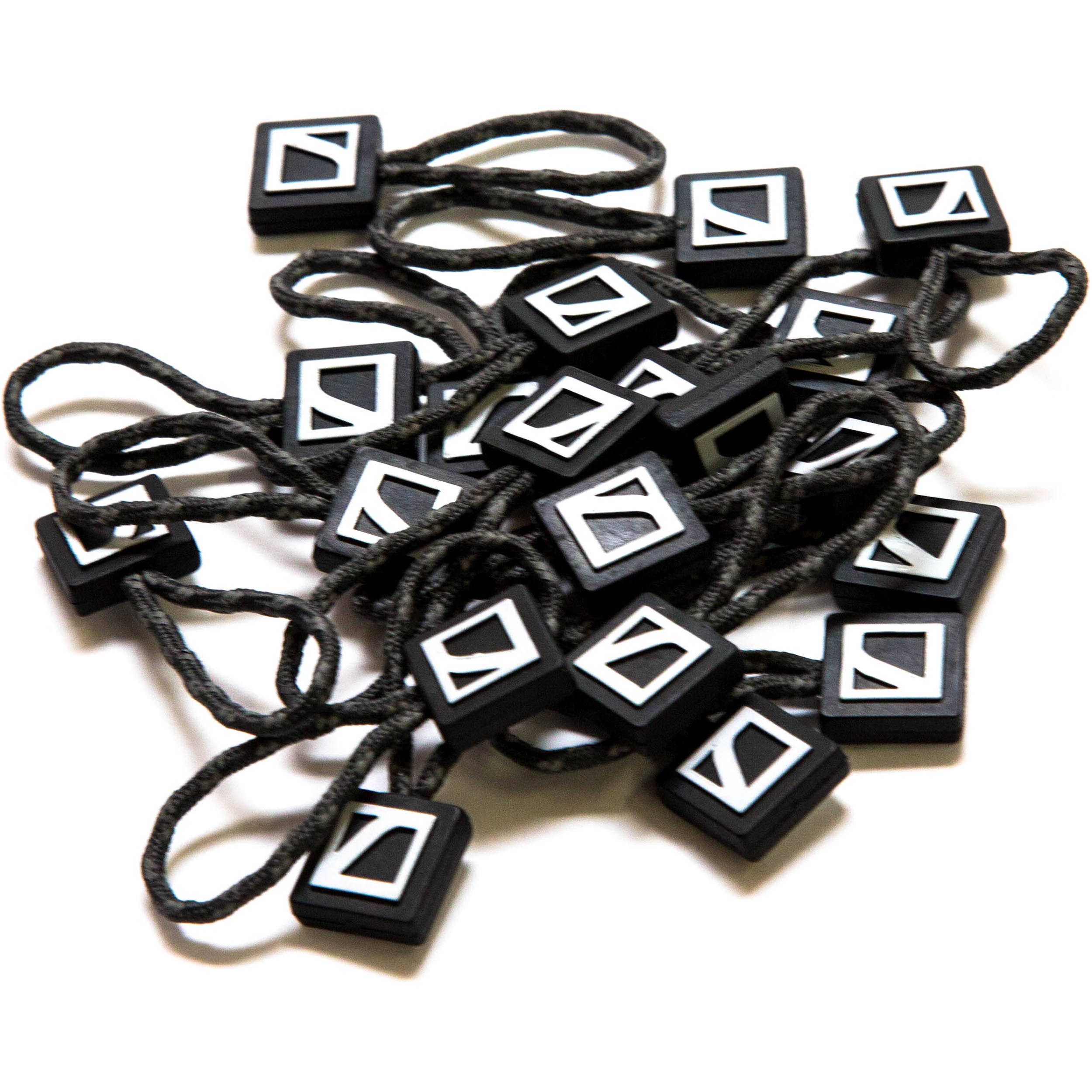 CineBags Zipper Pulls (15-Pack, Charcoal)