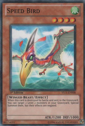 Speed Bird - YS11-EN008 - Common - Unlimited Edition