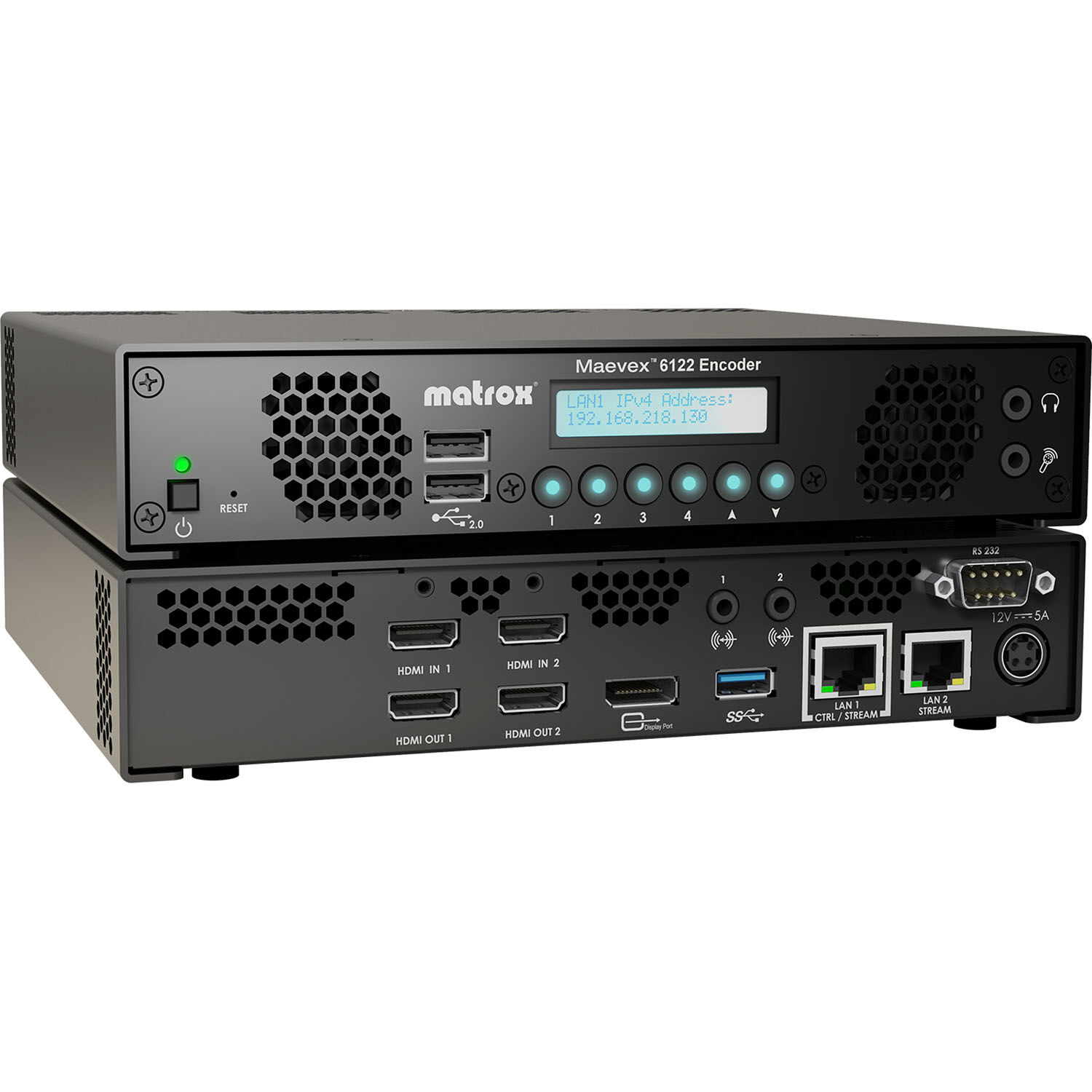 Matrox Maevex 6122 Dual 4K Encoder