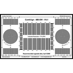 DSC Labs Handy CamFocus Test Chart - Focus Chart, TrueWhite Balance