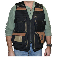PortaBrace VV-M Videographer Vest (Medium, Blue)