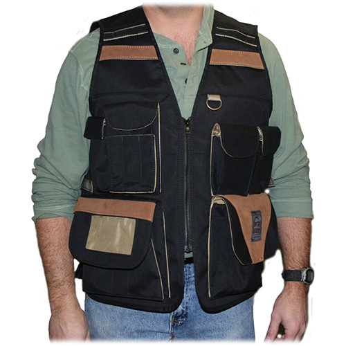 PortaBrace VV-M Videographer Vest (Large, Blue)