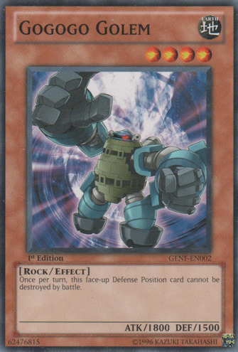 Gogogo Golem - GENF-EN002 - Common - Unlimited Edition