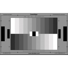 DSC Labs FrameAlign Senior CamAlign Chart