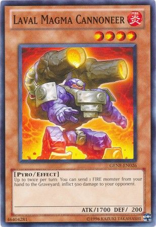 Laval Magma Cannoneer - GENF-EN026 - Common - Unlimited Edition