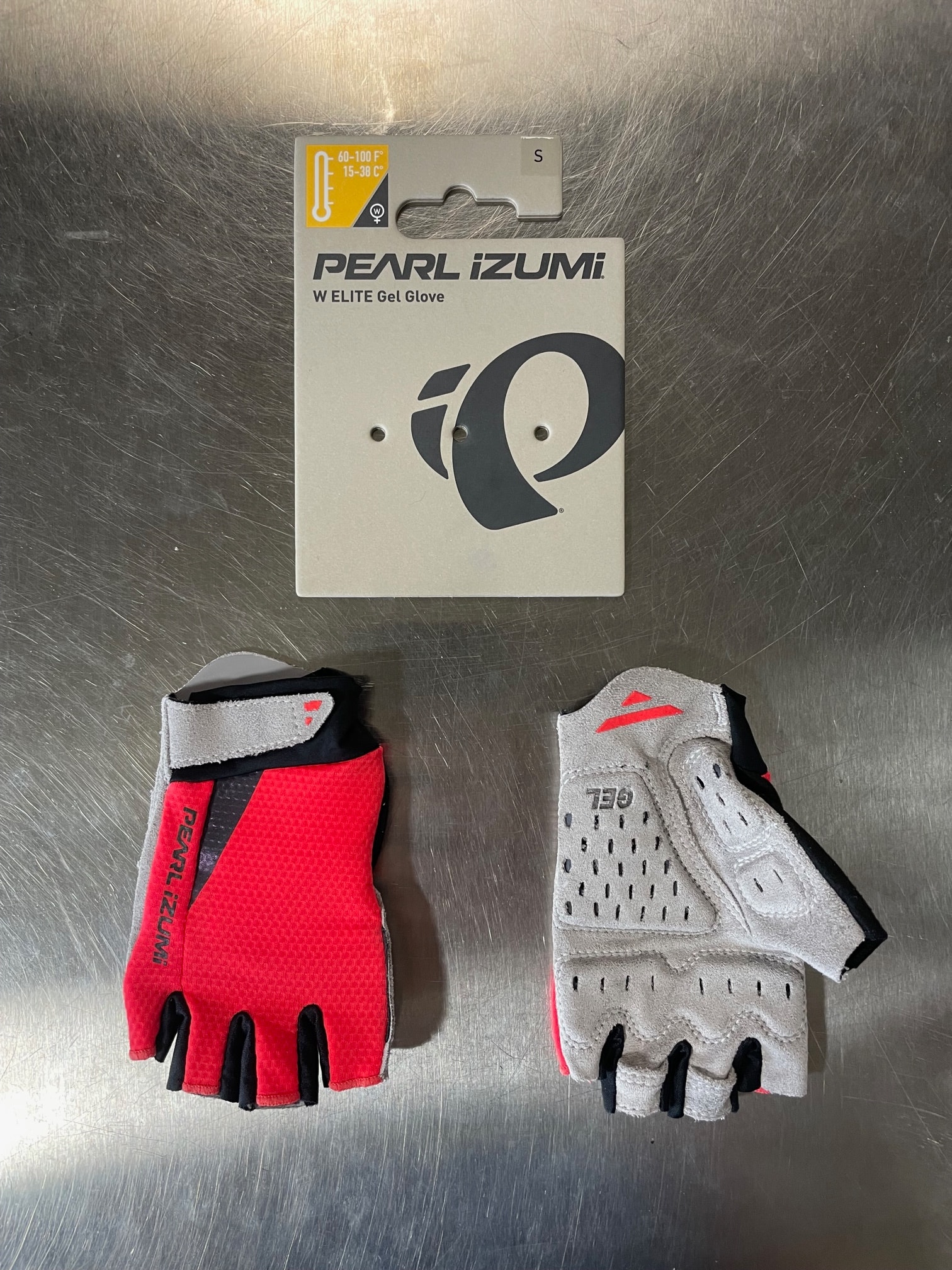 Pearl Izumi Womens Elite Gel Glove Screaming Red