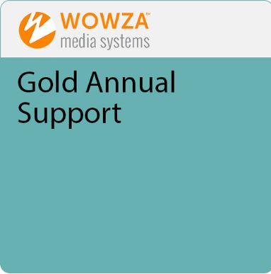 Wowza Gold Annual Support