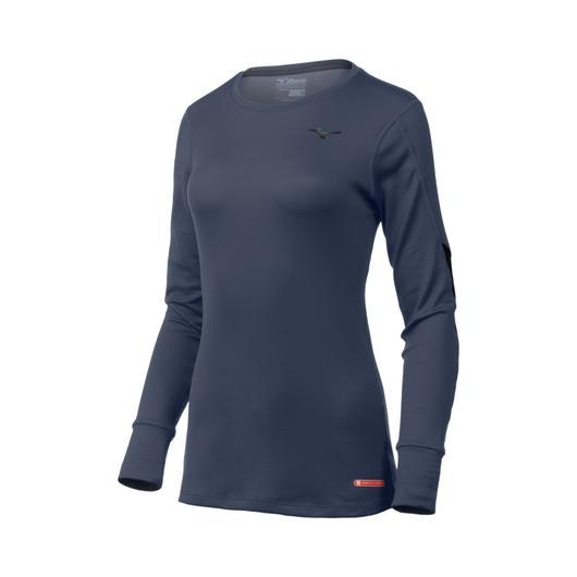 Mizuno Womens Breath Thermo Base Layer Long Sleeve