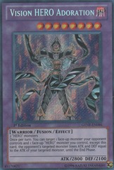 Vision HERO Adoration - GENF-EN096 - Secret Rare - Unlimited Edition