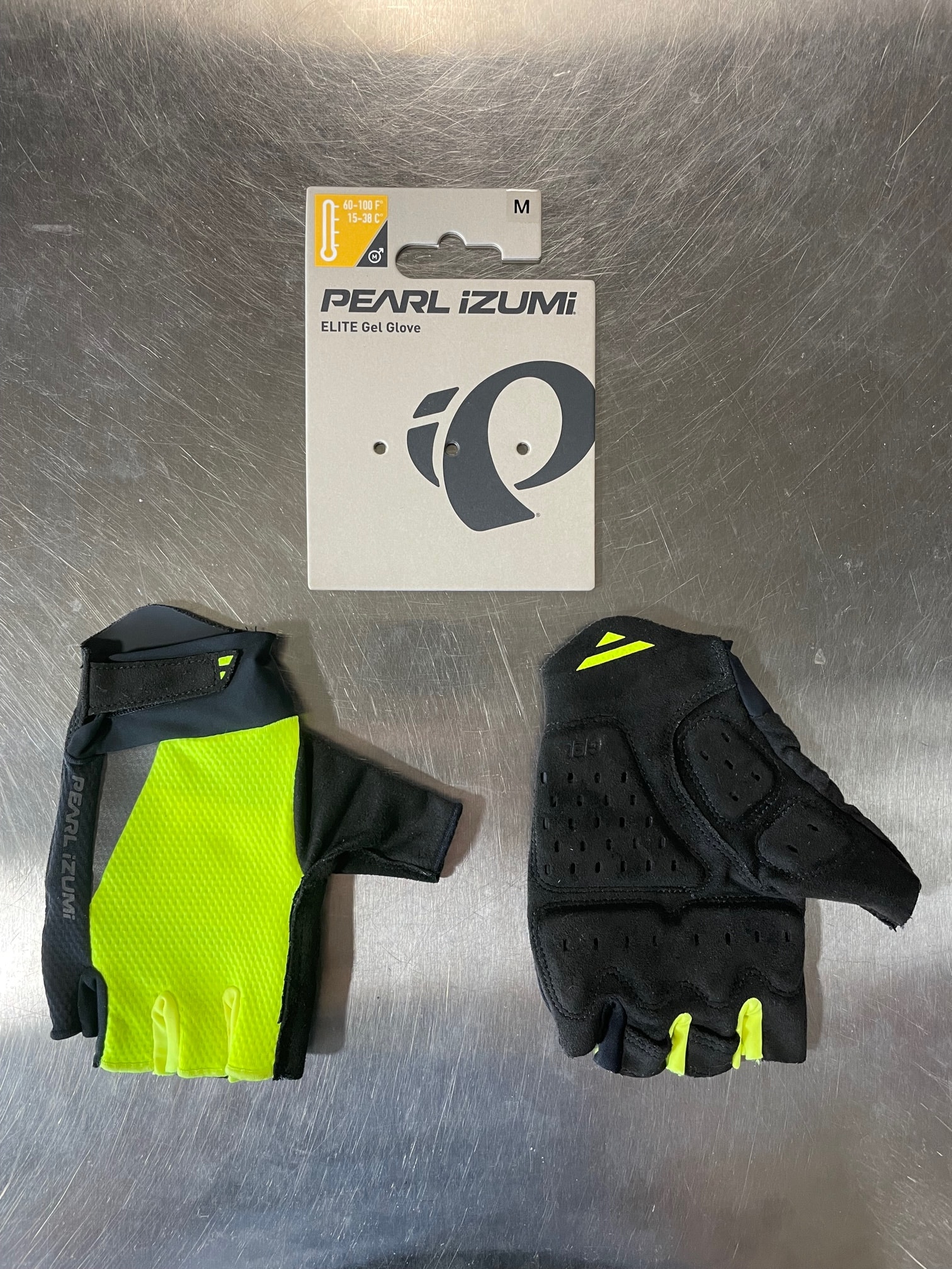 Pearl Izumi Elite Gel Glove Screaming Yellow