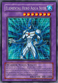 Elemental Hero Aqua Neos - DP03-EN012 - Rare - Unlimited Edition