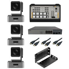 Vaddio RoboSHOT 12E QDVI Camera System (Black)