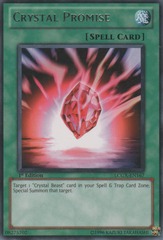 Crystal Promise - LCGX-EN167 - Rare - 1st Edition