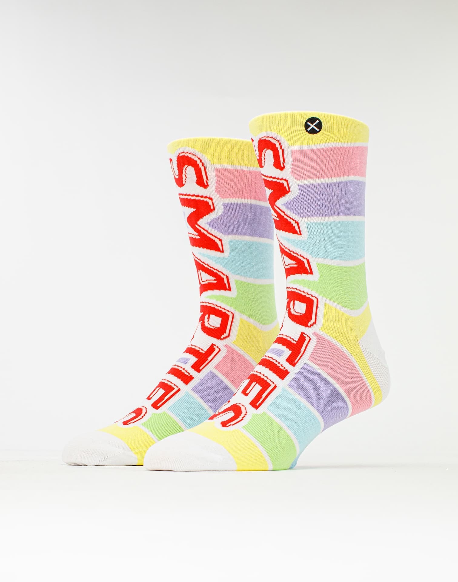 Mens Odd Sox Smarties Crew Socks