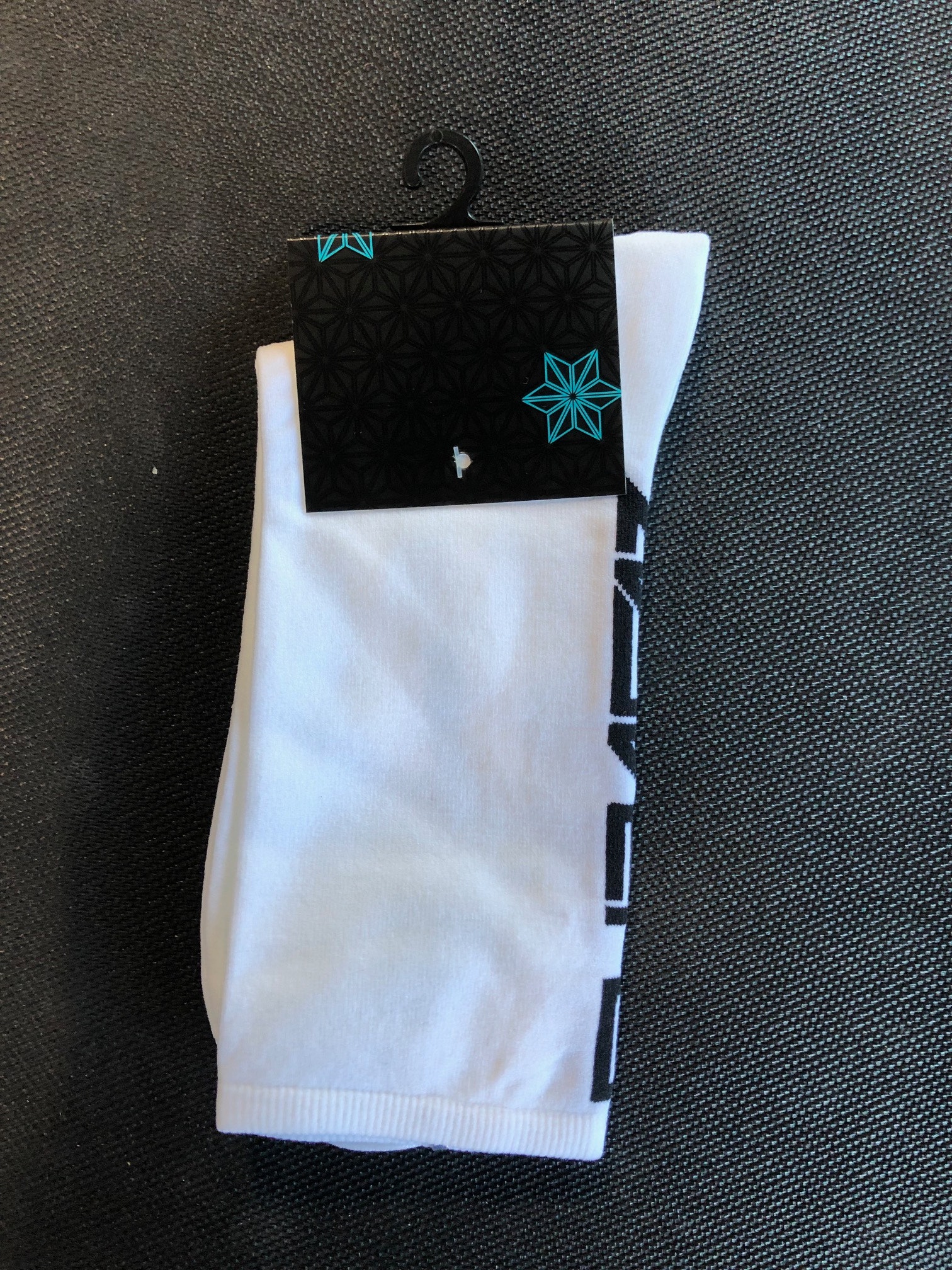 Supacaz SupaSox Straight Up SL Socks White/Black