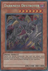 Darkness Destroyer  - LCGX-EN204 - Secret Rare - 1st Edition