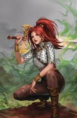 Immortal Red Sonja #8 Cvr L Leirix Ltd Virgin (STL246754)