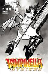 Vampirella Strikes #7 Cvr H 20 Copy Incv Segovia B&W (STL246738)