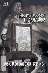 Aod Vs Reanimator Necronomicon Rising #5 Cvr E 10 Copy Incv Suydam B&W (STL246725)