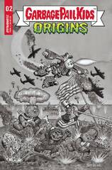 Garbage Pail Kids Origins #2 Cvr G 20 Copy Incv Bunk B&W (STL246632)