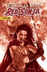 Unbreakable Red Sonja #2 Cvr G 10 Copy Incv Parrillo Tint (STL246609)