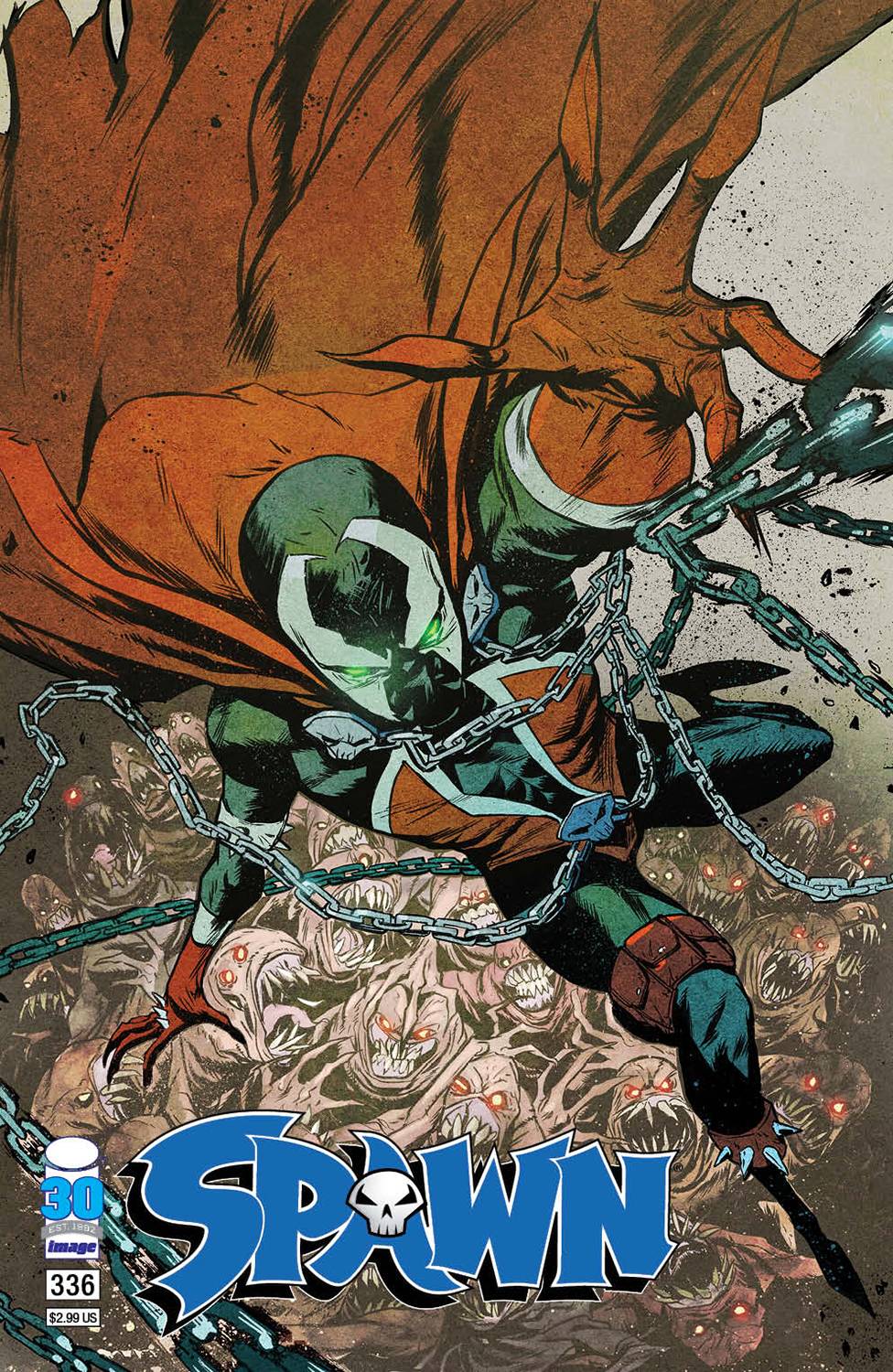 Spawn #336 Cvr A Greene (STL246367)