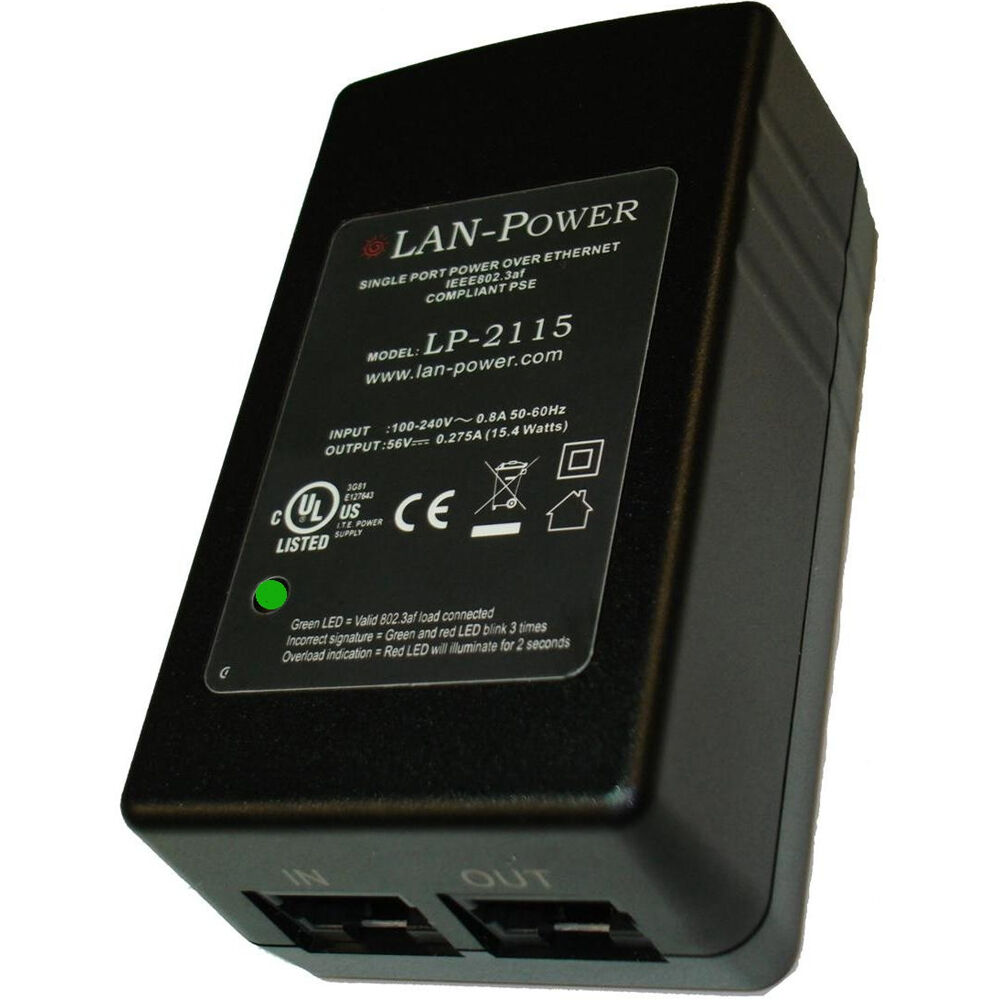 Ubiquiti Networks U-POE-af PoE Adapter