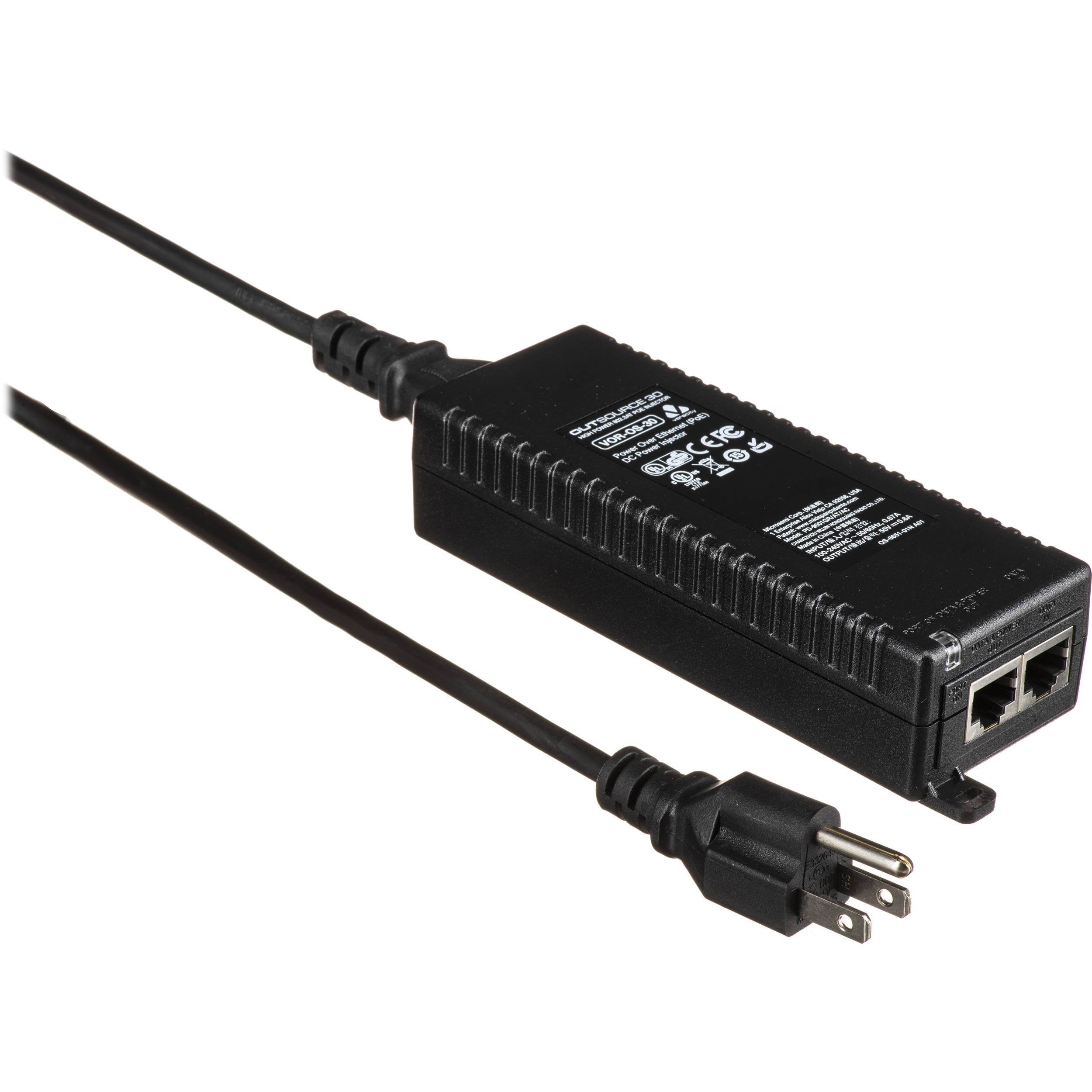 Hanwha Techwin 15W PoE Injector