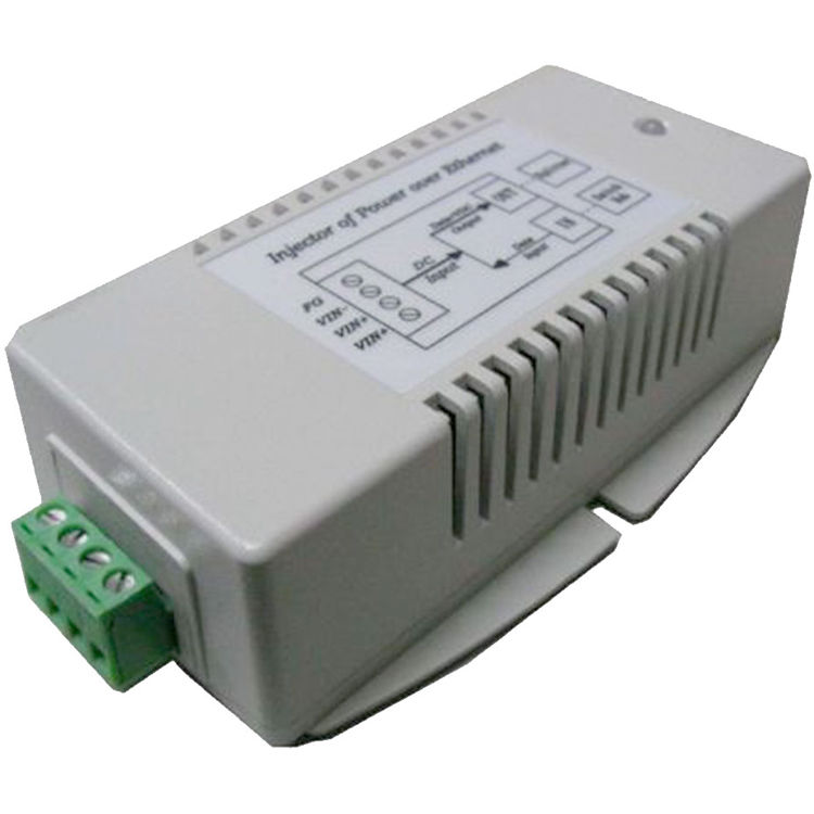 Pelco 19.6W Single Port PoE Injector