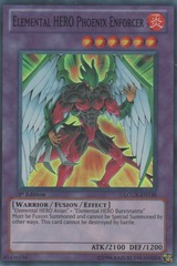 Elemental HERO Phoenix Enforcer - LCGX-EN138 - Super Rare - 1st Edition