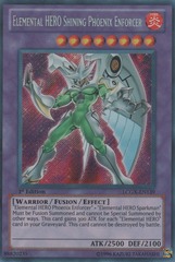 Elemental HERO Shining Phoenix Enforcer - LCGX-EN139 - Secret Rare - 1st Edition