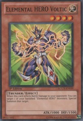 Elemental HERO Voltic - LCGX-EN039 - Common - 1st Edition