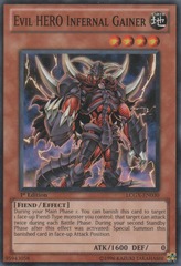 Evil HERO Infernal Gainer - LCGX-EN030 - Common - 1st Edition