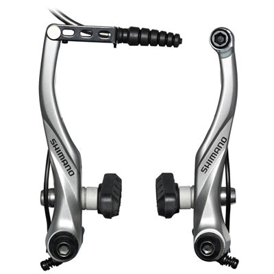 Shimano T4000 V-Brake Rear Silver 2017